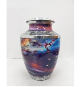 Urnas de cremación de estilo americano de diseñador de Venta caliente Urnas de metal únicas para ocasiones conmemorativas - Product Image 1