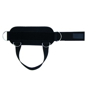 Leather Adjustable Hook Loop Closure Padded <b>Ankle</b> Strap for Gym Cable Machine Gluteus Leg Extensions Hip Abductors Workout Keep - Product Image 4