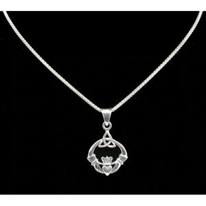 Elegante colgante Claddagh - Product Image 2