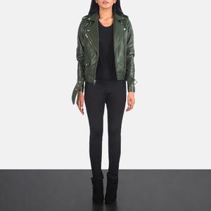 Nouvelle veste en cuir originale pour femmes - Coupe élégante, ajustement parfait et mode en cuir intemporelle - Vestes en cuir pour femmes - Product Image 5