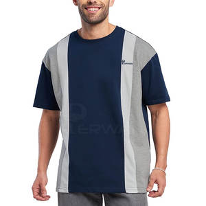 Service OEM T-shirt surdimensionné pour hommes Prix de gros T-shirt surdimensionné pour hommes 100% coton T-shirt surdimensionné pour hommes - Product Image 1