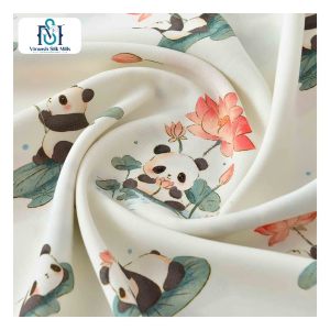 Fabricante de tela de China, vestido impreso digital personalizado, tela de rayón para vestidos de mujer - Product Image 2