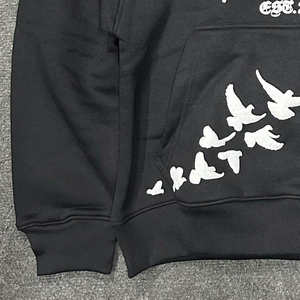 เสื้อฮู้ดกันลม มีกระเป๋าข้าง ทรงไม่หด ขายส่ง เสื้อฮู้ดแบบสวม Unisex ผ้าหนา 100% สำหรับผู้ชาย - Product Image 5