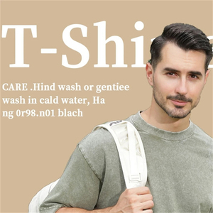 T-shirt Omen Accept T-shirt d'été avec logo personnalisé 100% polyester personnalisé - Product Image 4