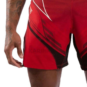 กางเกงชอร์ต MMA แบบมีแถบเวลโคร ระบายอากาศได้ดี ไม่ระคายเคืองผิว สำหรับฝึกซ้อมศิลปะการต่อสู้แบบผสมผสาน ราคาขายส่ง พิมพ์ลายดิจิตอล - Product Image 4