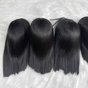 Pelucas de lujo superior hueso recto transparente encaje frontal pelucas de cabello humano encaje Frontal Nigeria pelucas pelo recto encaje frontal W - Product Image 2