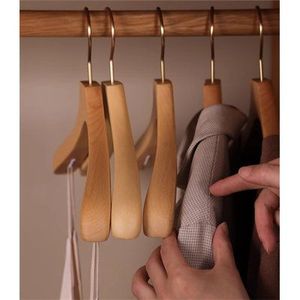 Interiors Style Wood Clothes <b>Hanger</b> <b>for</b> Wardrobe Bathroom Living Room and Boutique Uses - Product Image 5