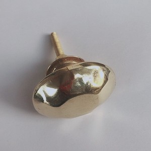 Boutons de quincaillerie indiens faits à la main Poignées de porte décoratives en laiton et nacre Boutons de tiroir Poignée de quincaillerie - Product Image 6