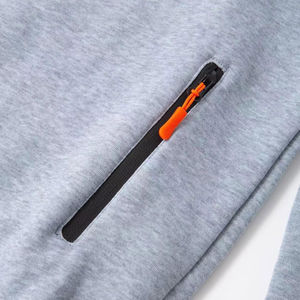 Sudadera con capucha estampada personalizada para hombre estilo cremallera con cremallera 100% sudaderas con capucha de lana de algodón para comodidad de invierno - Product Image 3