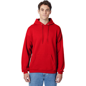 Sudadera con capucha de algodón Premium 100% para hombre, sudadera de invierno de tela de rizo francés de gran tamaño con estampado Digital bordado Puff - Product Image 3