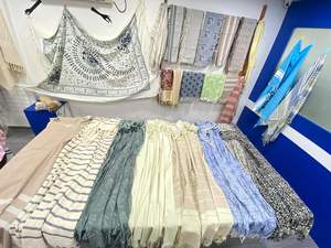 Pareo Fouta 100% Algodón, Tamaños Personalizables, Diseño a Rayas Tejidas Verticalmente, para Uso Diario en Verano, Agradable al Tacto, Empaquetado - Product Image 2