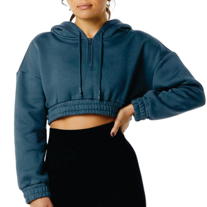 Sweat-shirt à capuche tendance pour femmes, léger, pull-over décontracté, manches longues, doux, confortable, mode de rue - Product Image 1