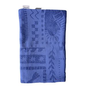 Serviette de plage en coton léger 70x140 cm avec logo en relief, taille, couleur et design personnalisés, vente en gros, marque privée - Product Image 1