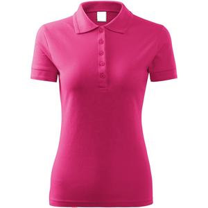 Polos pour femmes Chemise de golf pour l'extérieur Logo personnalisé Couleur Taille 100% Coton Piqué Imprimé Broderie Logo Polos - Product Image 2