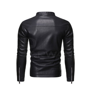 Chaqueta de piel de vaca de invierno de manga larga para hombre de alta calidad al mejor precio con colores personalizados y logotipo de secado rápido y transpirable - Product Image 3