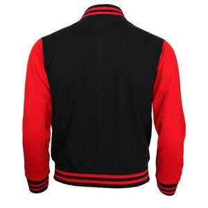 Veste de baseball brodée fabriquée en usine, veste d'hiver respirante, veste pour homme, haute qualité, personnalisable, prix de gros - Product Image 2