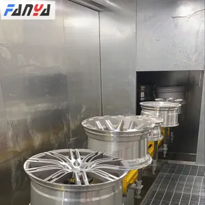 Linha de produção 2022 380v/220v/110v do equipamento de pintura do forno de cura da tampa da roda das peças de automóvel das máquinas de revestimento do metal novo