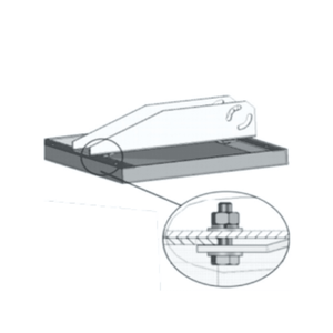 Support latéral à bras unique pour poteau Tamarack Solar UNI-SA |   24 pôles Sch 40 |   Vitesse maximale de 90 MPH |   Aluminium de la série 5000 |   Garantie de 10 ans - Product Image 3