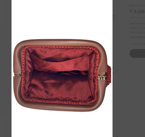 Costom แฮนด์เมดคุณภาพสูงโครเชต์ Raffia กระเป๋าคลัทช์กระเป๋าสานมือถุงฟาง - Product Image 1