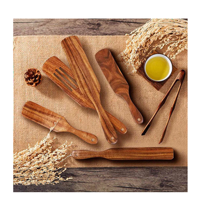 Bois levain Spurtle bâton d'agitation ustensiles de cuisine trou de suspension agitation pour accessoires de cuisine - Product Image 6