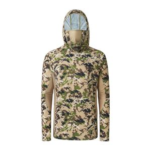 Camisetas de Pesca de Venta Caliente UPF50+ con Estampado por Sublimación, Toallas Faciales, Manga Larga, Ligeras, de Secado Rápido, Ropa de Pesca - Product Image 1