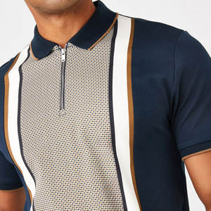 Vente chaude Conception Logo Personnalisé Polyester Hommes Éponge Polo Chemise 100% Coton Biologique Tissu Uni Chemise Couleur Personnalisée Tshirt Pour - Product Image 4