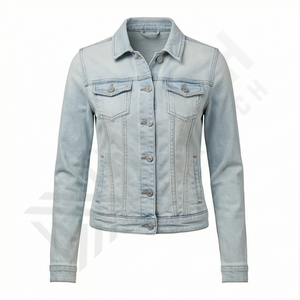 Veste en jean pour homme de haute qualité, coupe oversize, coupe-vent, respirante, écologique, design optimal, vêtements décontractés, vente chaude, nouveauté - Product Image 1