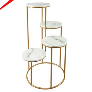 Table de site finie dorée 2025 nouveauté pour hôtels à la maison - Product Image 2