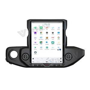 13.6 inch Android Auto Car đài phát thanh cho Jeep Wrangler 2018-2021 autoradio Stereo Player GPS navigation Carplay OBD không có máy nghe nhạc CD