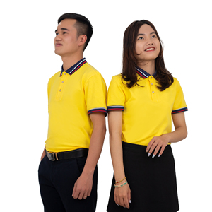 เสื้อโปโลโรงงานเวียดนามสำหรับออฟฟิศโชว์รูมหรือทีมสวมใส่สบายและทนทาน - Product Image 5