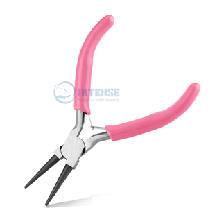 High Quality 5 Crimping Pliers 2mm 3mm Jewelry Making Tool Stainless Steel Beading <b>Wire</b> <b>Crimper</b> Craft OEM Custom Logo INTENSE - Product Image 5