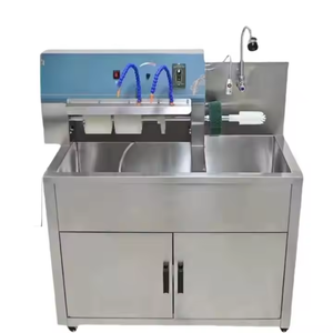 Lavadora de Zapatos Semiautomática Comercial de 1200W y 20A en Acero Inoxidable con Función de Esterilización para Equipos de Lavandería - Product Image 4