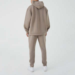 Two Piece <b>Men</b> Tracksuit 100% Cotton Fabric Custom Sublimation Gym Sportswear Set Athletic Outfit Factory Direct <b>Men</b> Sweatpants - Product Image 5