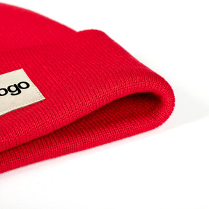 High Quality Winter Beanie with Custom Logo Embroidery Luxury <b>Knit</b> <b>Hats</b> in All Colors Stylish Bows Design Breathable - Product Image 3