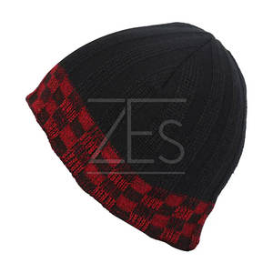 Pakistán hizo último estilo Beanie sombreros sólido Color liso logotipo personalizado adulto Jacquard Beanie sombreros - Product Image 6