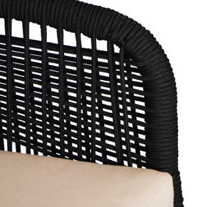 TACASA-Chaise moderne écologique, résistante aux intempéries, avec coussin en corde et tissage, meubles de maison élégants et confortables pour le salon - Product Image 3