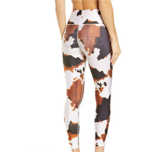 Material transpirable diseño personalizado cintura elástica mallas de mujer/al por mayor superventas mallas de secado rápido para mujer - Product Image 3