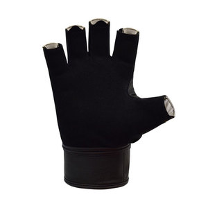 Guantes de gimnasio de levantamiento de pesas de mejor estilo ecológico 2026 de alta calidad con neopreno de goma de cuero, hechos en fábrica - Product Image 3