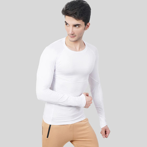 Best Quality <strong>Under</strong> armor Heat gear Long compression sleeves Men's T-<strong>shirts</strong> <strong>OEM</strong> Customized Spandex Comfortable material <strong>shirts</strong>