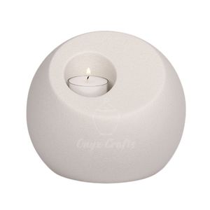 เชิงเทียนหินชนวนหินอ่อนสีเทาสูงทรงกระบอกที่วางเทียนชาหินธรรมชาติขัดเงาตกแต่งที่ซับซ้อนเชิงเทียนโกศ - Product Image 2