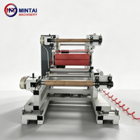 Machine de découpe et de rembobinage de film PE Mintai, découpeuse et rembobineuse de rouleaux de film plastique jumbo pour emballages flexibles