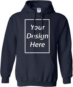 High Quality Men's Hooded Fleece Cotton and Polyester Print <b>Pattern</b> Winter Pullover Hoodie with Collar Breathable & Windproof - Product Image 6