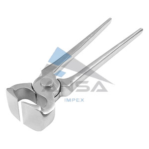 14 "คีมคีบกรามกว้างแบบมืออาชีพเครื่องตัดกีบม้างานหนักที่ตัดเหล็กโครเมี่ยมวานาเดียมที่จับกันลื่น - Product Image 5