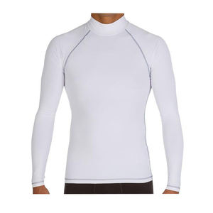 Ventes chaudes OEM Meilleure qualité Rash Guard personnalisé imprimé par sublimation Logo personnalisé MMA BJJ Surf Manches longues Séchage rapide Spandex/Polyester - Product Image 5