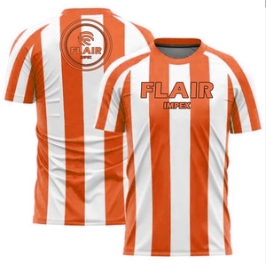 Ensembles d'uniformes de maillot de football de confort respirant de conception personnalisée de la meilleure qualité pour les jeunes hommes joueurs Service OEM de coupe automatisée - Product Image 2