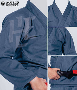High Quality 100% Cotton Brazilian Jiu-Jitsu (BJJ) Uniform for Adults Custom Judo Martial Arts Training Gear BJJ Suit - Product Image 5
