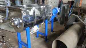 Mezclador de Cinta de Acero Inoxidable de Primera Calidad, Cumple con GMP, Mezclador Industrial de Polvo de Alta Eficiencia, Procesamiento Homogéneo por Lotes - Product Image 5