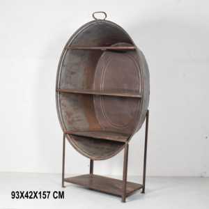 Traditional WOODEN BOOKSHELF <b>Vintage</b> Bookshelf handcrafted elegance living room Mix & Match Decor - MOQ 1 Container Only - Product Image 2