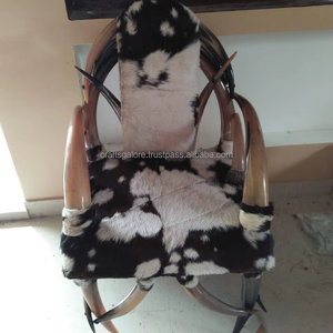 Trône des Nordiques sculpté à la main chaise en corne de boeuf de l'Inde vente en gros Viking décoration de la maison en vrac au prix d'usine - Product Image 1