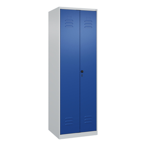 C+P Armadio per Attrezzature di Pulizia Cabo-Plus, 800 x 500 x 1850 mm, grigio chiaro, da terra - Product Image 5